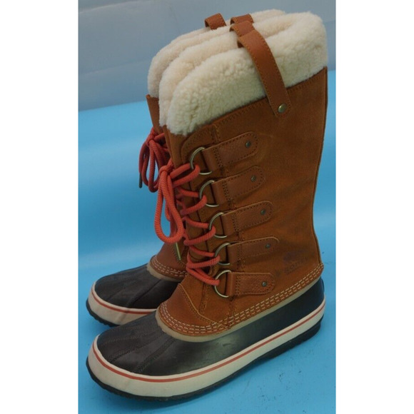 Sorel Joan Of Arctic Shearling Leather Winter Boots NL2393-273 Women's Size 9.5 - Picture 3 of 8